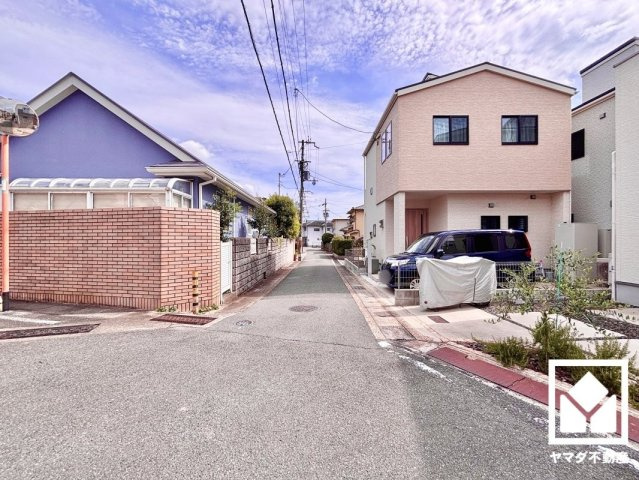 宇治市大久保町上ノ山　1期の前面道路含む現地写真|7月12日　現地写真更新