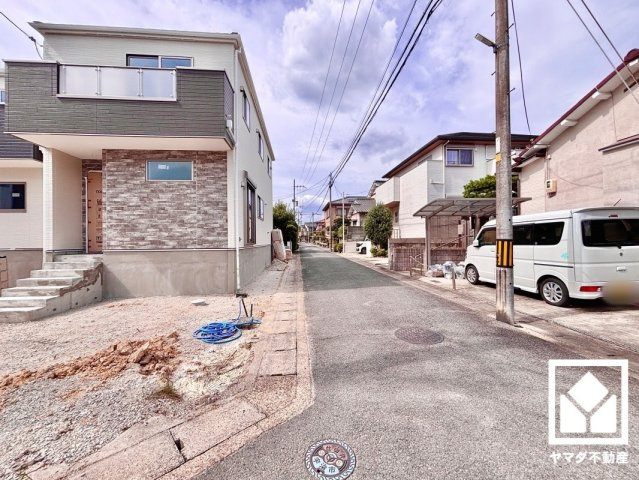 宇治市大久保町上ノ山　1期の前面道路含む現地写真|7月12日　現地写真更新