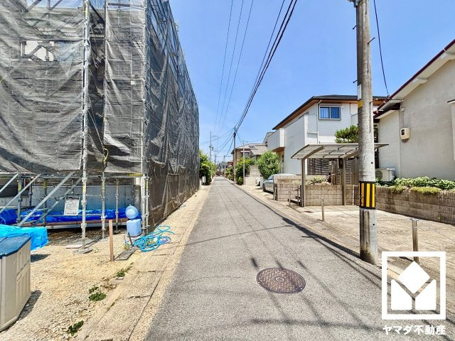 宇治市大久保町上ノ山　1期の前面道路含む現地写真|5月25日　現地写真更新