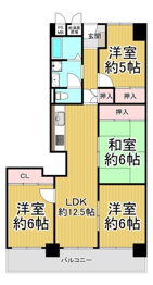 パストラル昆陽の間取り