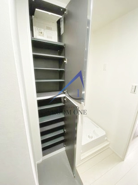 カーサパーチェ糀谷の設備|洗濯機置き場です。