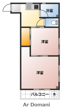 【間取り】 | ローズタウン曽根
