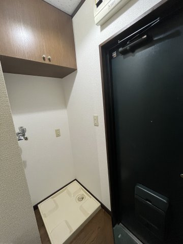 中央ハイツの設備|洗濯機置き場