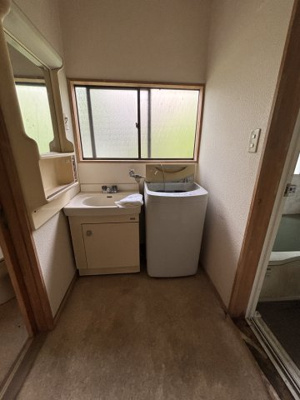【洗面所】 | 笠間市笠間3K中古平屋