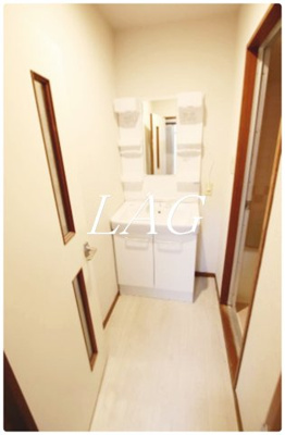 【洗面所】 | グランフォークスⅠ鷹翔 | 洗面台です。