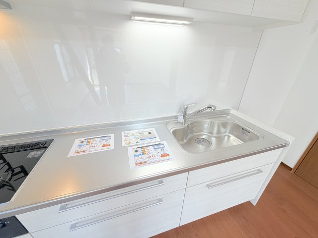 久原戸建てのキッチン
