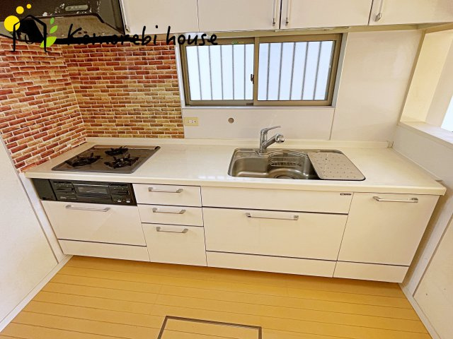 上尾市瓦葺　中古一戸建てのキッチン|26.3.5撮影済み