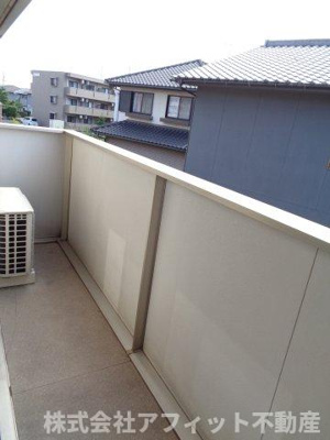 【バルコニー】 | ソレーユ池田 | 南東向き