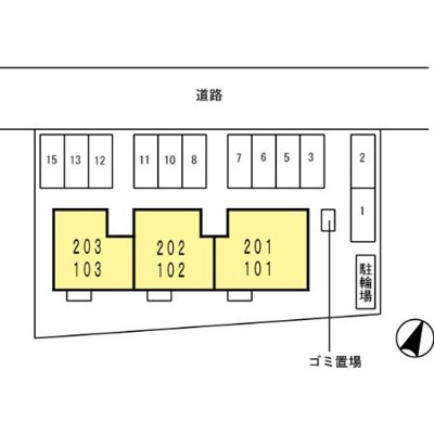 【区画図】 | ソレーユ池田