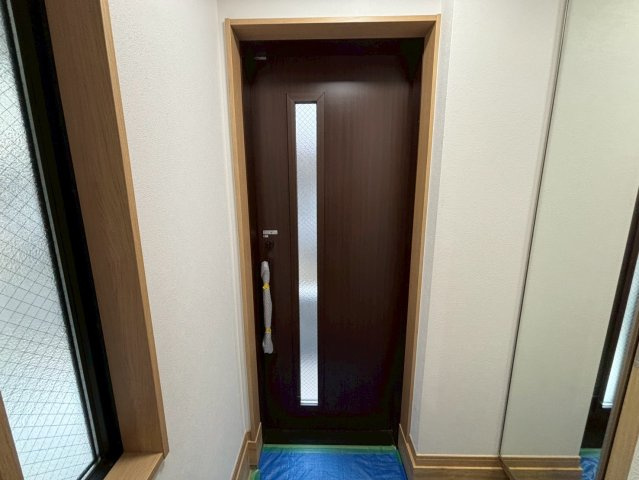 江戸川区南葛西６丁目　新築戸建の玄関|2026年3月2日撮影