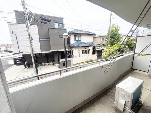 ジョイフル天沼のバルコニー|バルコニーからの景色です。
