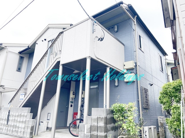 茅ヶ崎市浜竹２丁目のアパートの外観