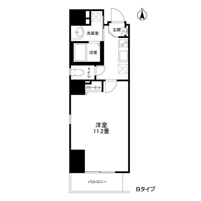 トゥルム錦糸町の間取り