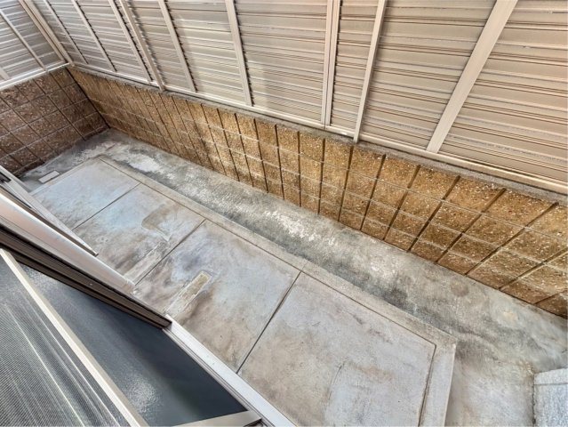 Casa bella Nozato C棟のバルコニー