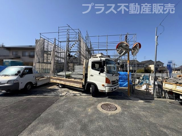 【外観】 | 福岡市南区鶴田1丁目1期　5号棟（全2棟）【仲介手数料無料・0円】 | 建築中の物件は、お近くのモデルハウスも一緒にご覧頂けます。