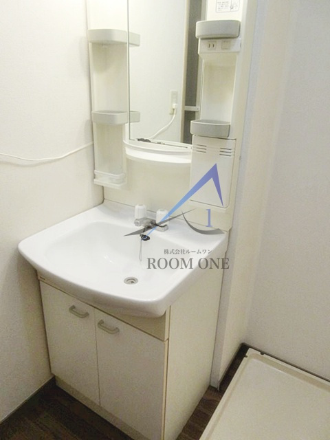 アネックス東伏見の洗面所|独立洗面台です。