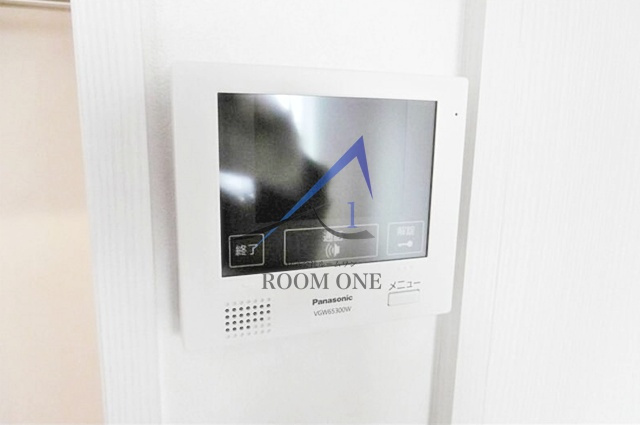 マノワール　デュモのセキュリティ|モニター付きインターホンです。