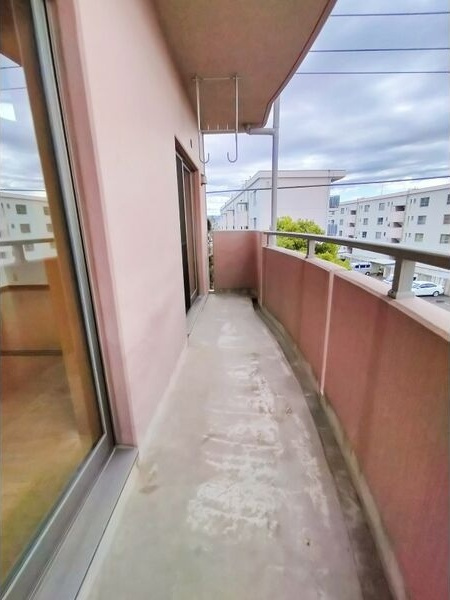 アットスマイルAのバルコニー