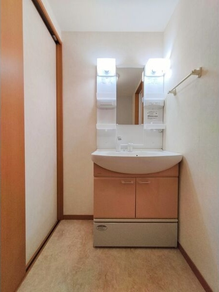 アットスマイルAの洗面所