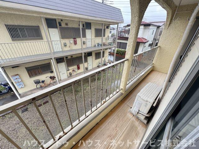第二鈴太コーポのバルコニー