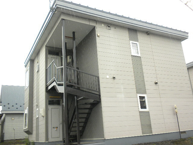 西24南3上下二戸借家Bの外観