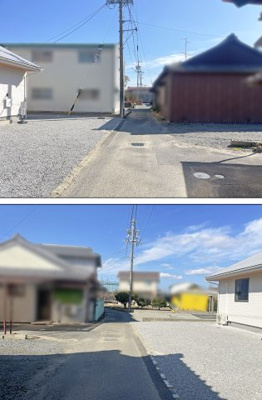 【前面道路含む現地写真】 | 鈴鹿市肥田町 | 前面道路