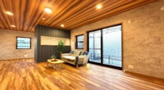 【居間・リビング】 | 稲毛区作草部町　中古戸建