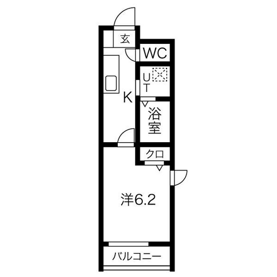 【間取り】 | グランテラス八田駅前