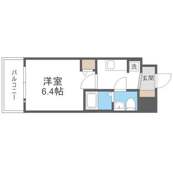 【間取り】 | エグゼ大阪ＤＯＭＥ ＣＩＴＹシエル