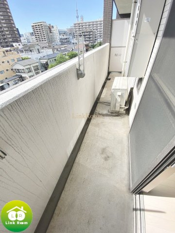 チェスナット西大島のバルコニー