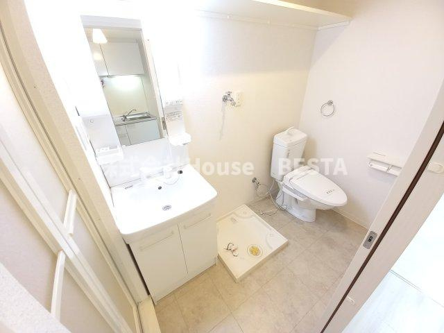 フロンフィール大道通の洗面所