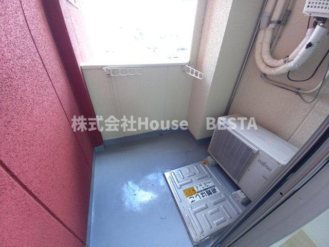 フロンフィール大道通のバルコニー