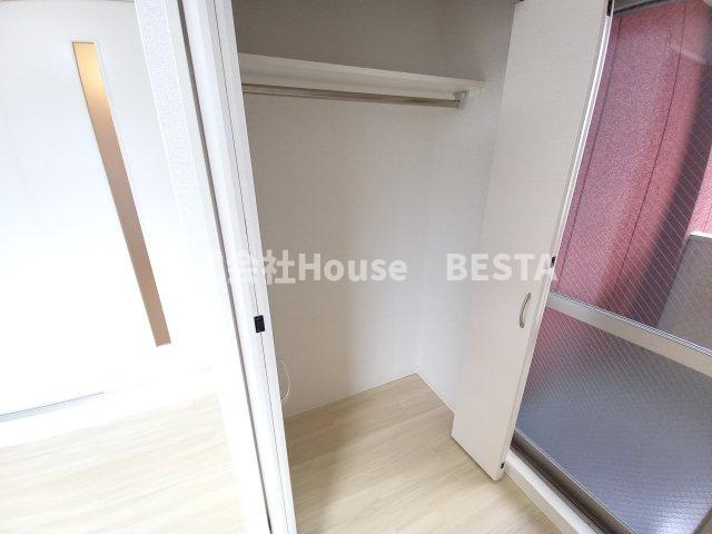 フロンフィール大道通の収納