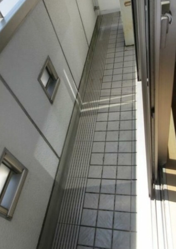 マイユ　クール江原のバルコニー