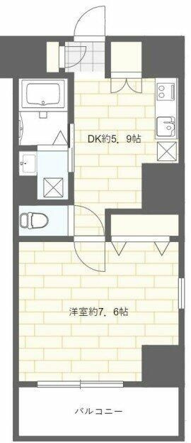 ＭＬコート木場の間取り