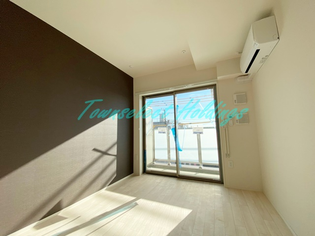 藤沢市藤沢５丁目の賃貸マンションの居間・リビング|おしゃれな居間です