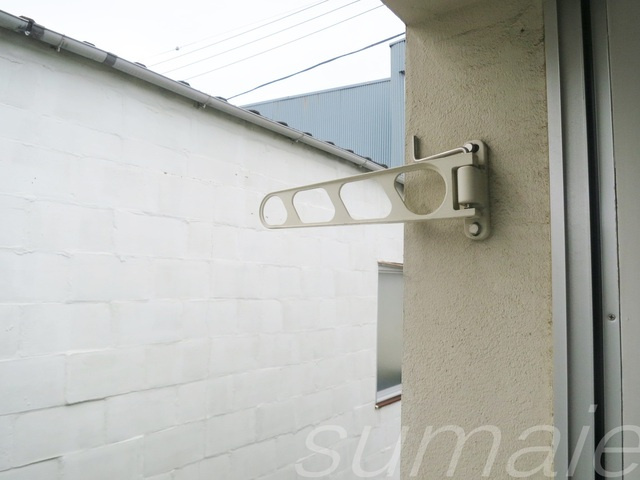 シェ・オークルの設備|☆天気のいい日は外に干せます☆