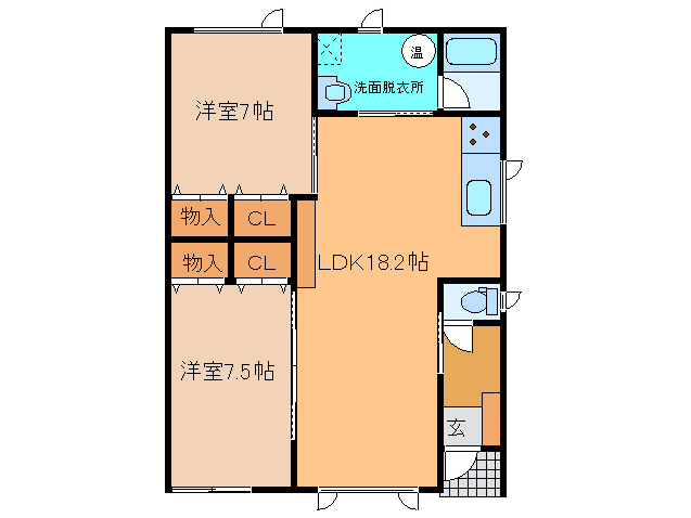 タウン31の間取り