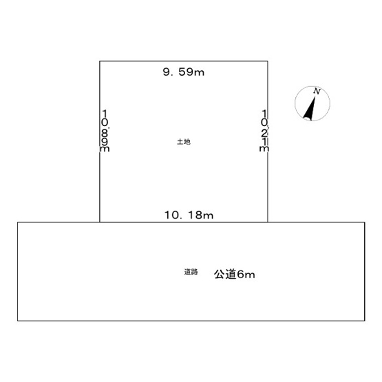【土地図】 | 所沢　未公開売地