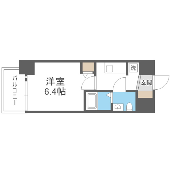 【間取り】 | エグゼ大阪ＤＯＭＥ ＣＩＴＹシエル