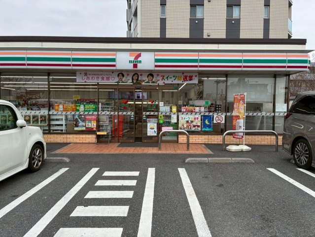 江戸川区瑞江2丁目　新築戸建の周辺|セブンイレブン 江戸川瑞江2丁目店　徒歩4分