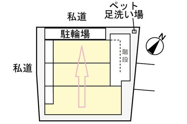 グリーンナギの区画図