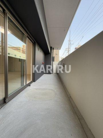 ブランシュ今里のバルコニー