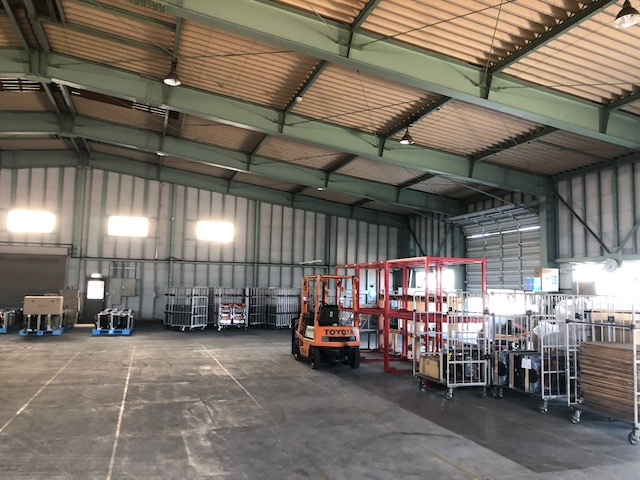 笠懸久宮貸倉庫の内装