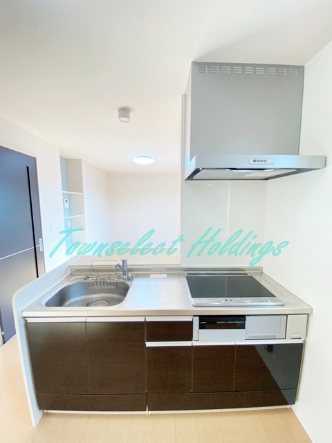 藤沢市村岡東２丁目のアパートのキッチン