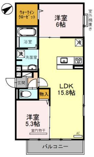 【間取り】 | フリージア天王寺