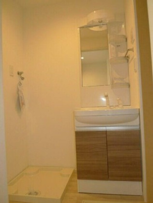 【独立洗面台】 | グランセノーテ | 嬉しい独立洗面台付き。