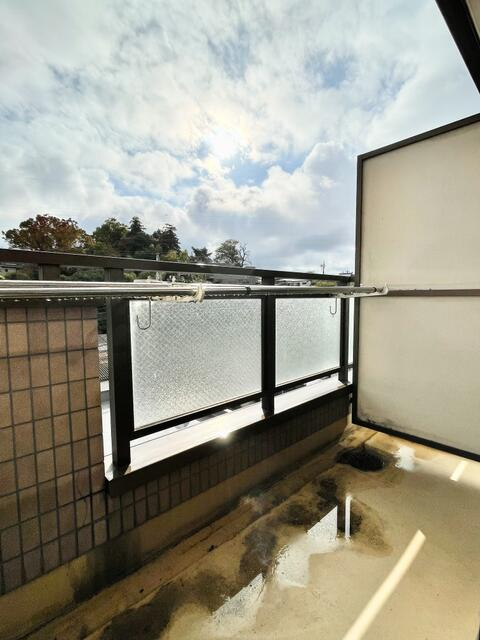 ビラージュ・ド・フルールのバルコニー