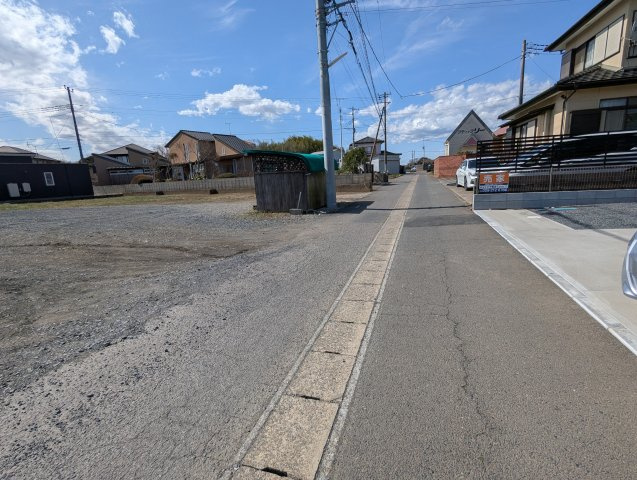 ひたちなか市平磯町5567番の前面道路含む現地写真|前面道路含む現地写真です