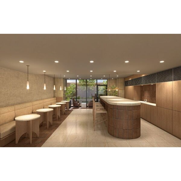 ルネフラッツ今池駅前Southのロビー|コワーキングスペース(パース)